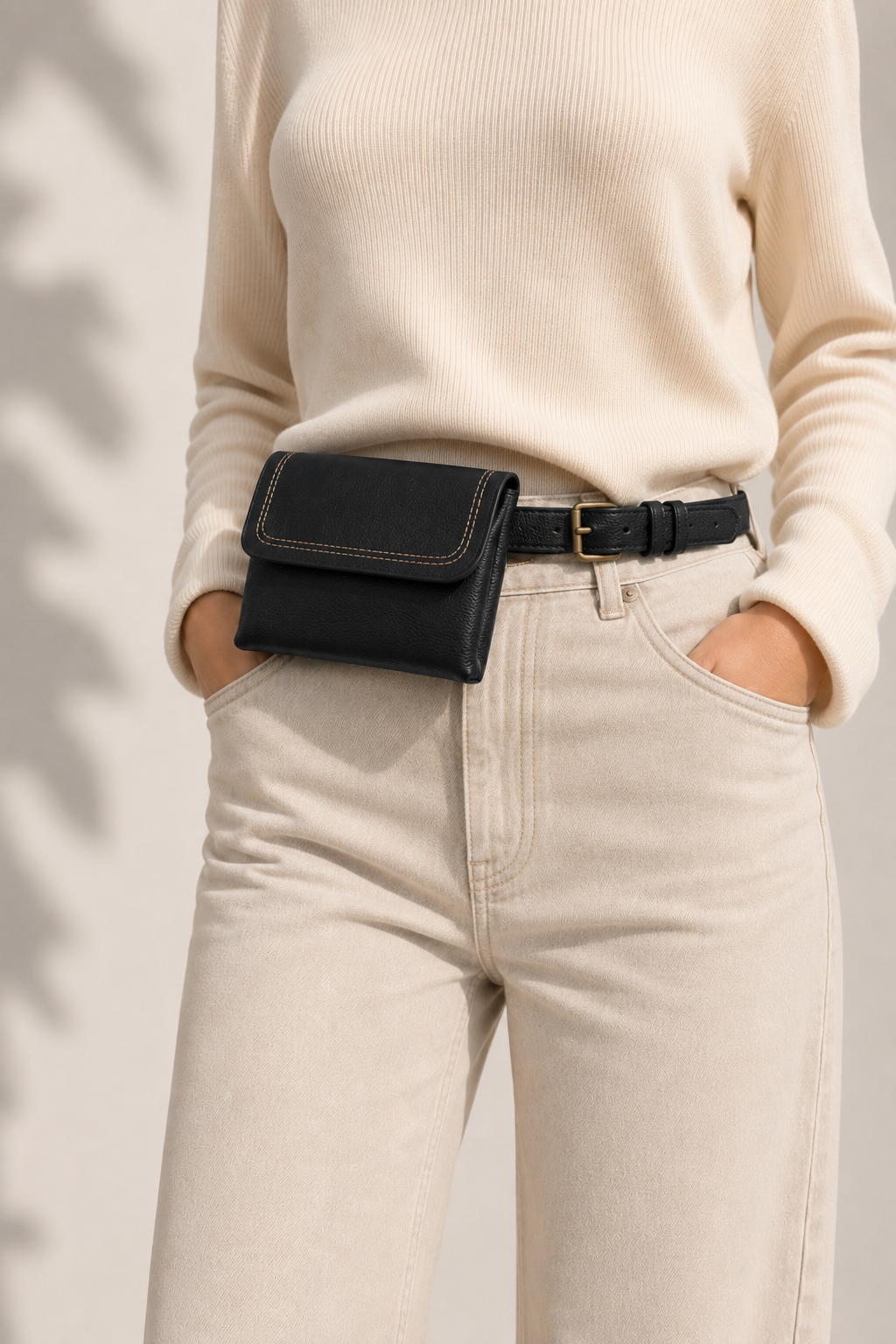 Sara Belt Bag / Black